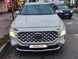 2021 Hyundai Santa Fe IV Рестайлинг, белый, 3000000 рублей, вид 1