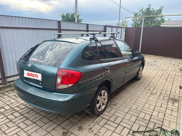 2003 Kia Rio I Рестайлинг, зелёный, 350000 рублей - вид 4