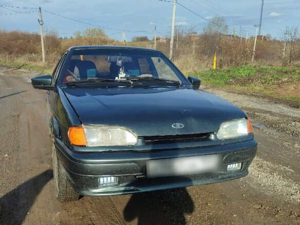 2008 Lada (ВАЗ) 2115, зелёный, 120000 рублей