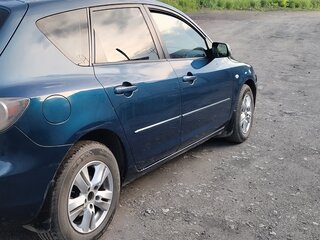 2007 Mazda 3 I (BK) Рестайлинг, синий, 500000 рублей, вид 2