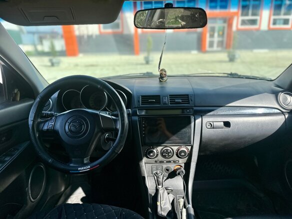 2007 Mazda 3 I (BK) Рестайлинг, серый, 320000 рублей - вид 6