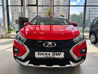 2026 Lada (ВАЗ) Iskra SW Cross, красный, 1752000 рублей, вид 2