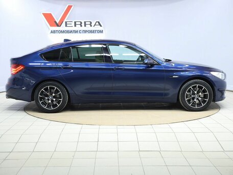2013 BMW 5 серии Gran Turismo 535i xDrive VI (F10/F11/F07), синий, 1650000 рублей, вид 4