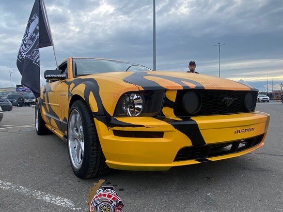2008 Ford Mustang V, жёлтый, 6999999 рублей - вид 9