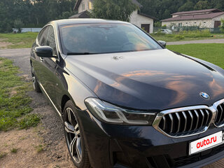 2022 BMW 6 серии Gran Turismo 640i xDrive IV (G32) Рестайлинг, синий, 4500000 рублей, вид 2