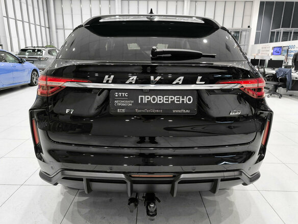 2022 Haval F7 I Рестайлинг, чёрный - вид 5
