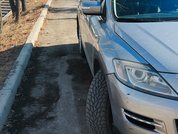 2008 Mazda CX-9 I, серебристый, 870000 рублей