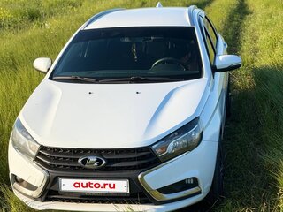 2019 Lada (ВАЗ) Vesta SW I, белый, 1100000 рублей, вид 1