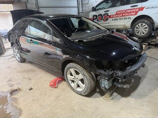 2007 Honda Civic VIII, чёрный, 950000 рублей, вид 4