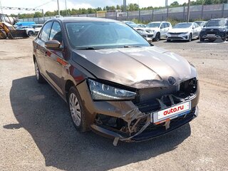 2022 Skoda Rapid II, коричневый, 1576000 рублей, вид 2
