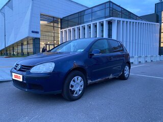 2005 Volkswagen Golf V, синий, 300000 рублей, вид 1