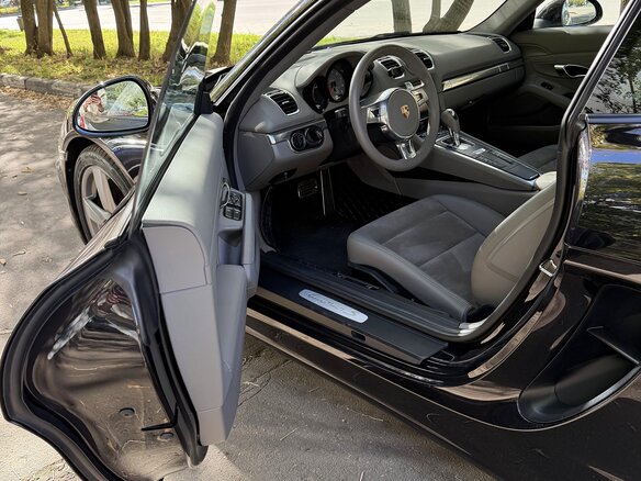 2013 Porsche Cayman S II (981), чёрный, 4300000 рублей - вид 8