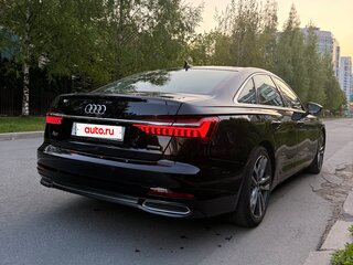 2021 Audi A6 45 TFSI V (C8), чёрный, 4350000 рублей, вид 5
