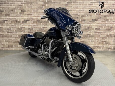 2011 Harley-Davidson Street Glide, синий, 1095000 рублей, вид 4