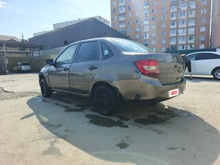 2014 Lada (ВАЗ) Granta I, коричневый, 235000 рублей, вид 3