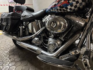 2007 Harley-Davidson Heritage, синий, 950000 рублей, вид 3
