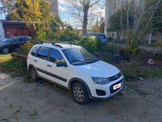 2018 Lada (ВАЗ) Kalina II, белый, 600000 рублей, вид 2