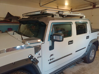 2008 Hummer H2 I Рестайлинг, белый, 4000000 рублей, вид 4