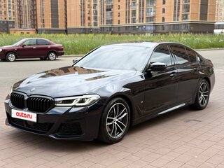 2021 BMW 5 серии 520i VII (G30/G31/G38) Рестайлинг, синий, 4300000 рублей, вид 1