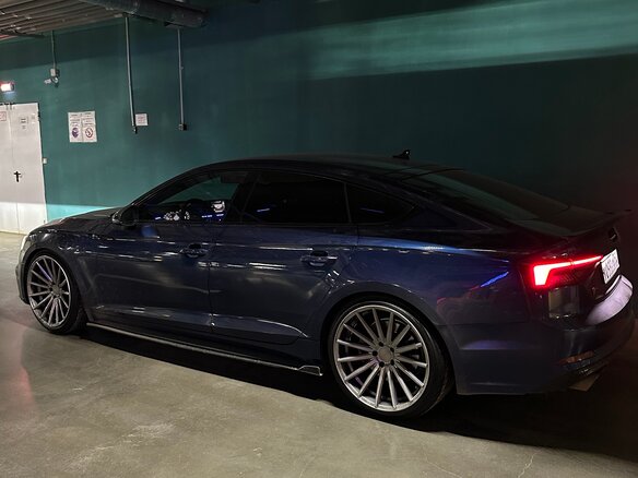 2017 Audi A5 II (F5), синий, 2790000 рублей - вид 6