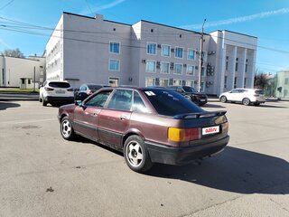 1990 Audi 80 IV (B3), красный, 135000 рублей, вид 3