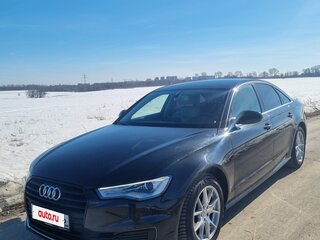 2015 Audi A6 IV (C7) Рестайлинг, чёрный, 1990000 рублей, вид 1