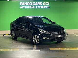 2016 Hyundai Solaris I Рестайлинг, чёрный, 1015000 рублей, вид 1