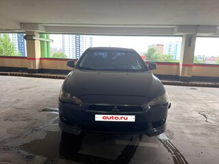 2008 Mitsubishi Lancer X, серый, 580000 рублей, вид 4