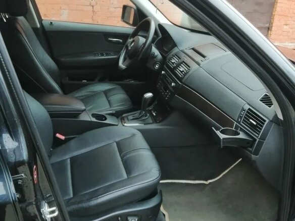 2008 BMW X3 30i I (E83) Рестайлинг, чёрный, 740000 рублей - вид 8