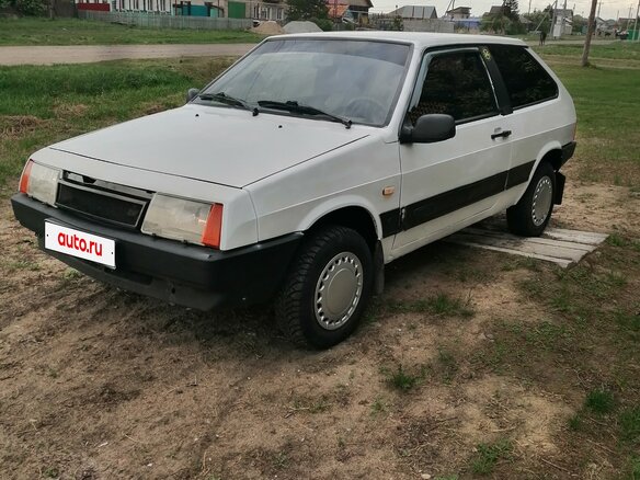 1988 Lada (ВАЗ) 2108, белый, 87000 рублей