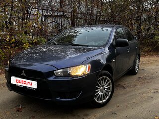 2010 Mitsubishi Lancer X, синий, 530000 рублей, вид 1