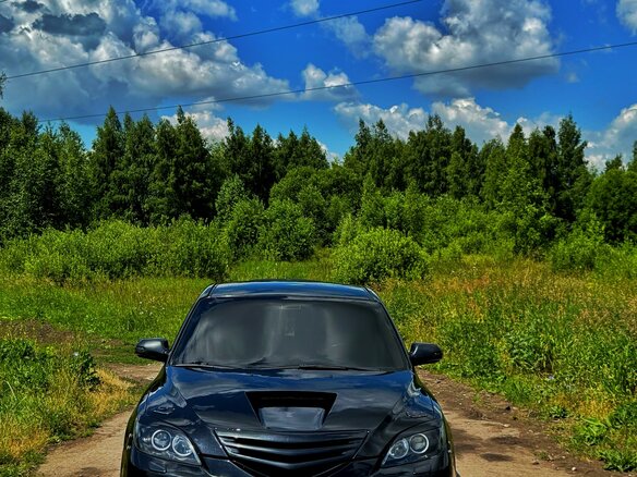 2007 Mazda 3 I (BK) Рестайлинг, чёрный, 800000 рублей - вид 1