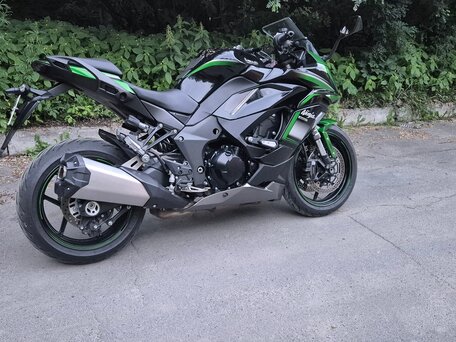 2020 Kawasaki Ninja 1000 SX, зелёный, 1050000 рублей, вид 2