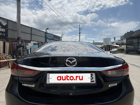 2014 Mazda 6 III (GJ), чёрный, 1250000 рублей - вид 4