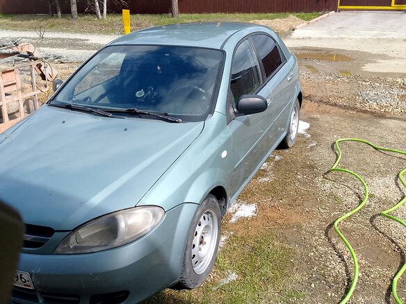 2005 Chevrolet Lacetti I, голубой, 190000 рублей