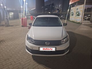 2018 Volkswagen Polo V Рестайлинг, белый, 429000 рублей, вид 3
