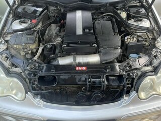 2005 Mercedes-Benz C-Класс 230 II (W203) Рестайлинг, серебристый, 630000 рублей, вид 4