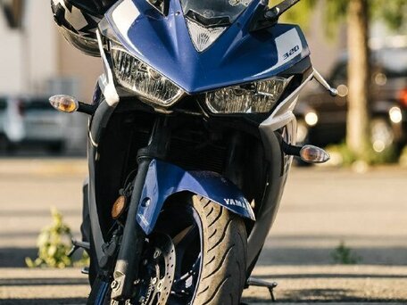 2015 Yamaha YZF-R3, синий, 380000 рублей, вид 2