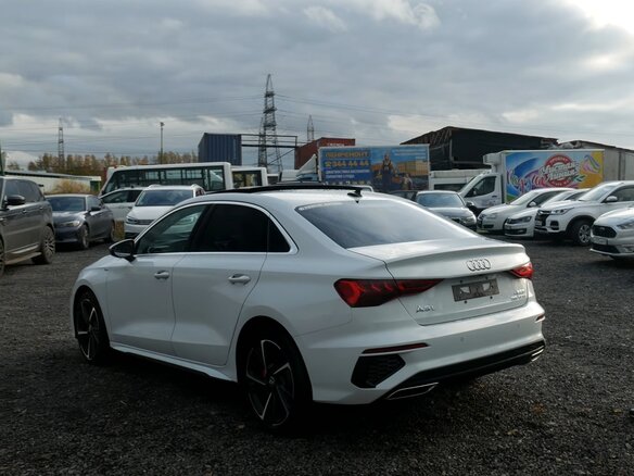 2023 Audi A3 35 TFSI IV (8Y), белый, 2160000 рублей - вид 2