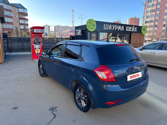 2010 Kia Ceed I Рестайлинг, синий, 630000 рублей - вид 5