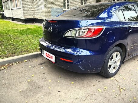 2012 Mazda 3 II (BL) Рестайлинг, синий, 850000 рублей, вид 3