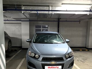 2012 Chevrolet Aveo II, голубой, 690000 рублей, вид 2