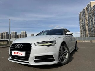 2015 Audi A6 IV (C7) Рестайлинг, белый, 1990000 рублей, вид 3