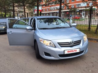 2007 Toyota Corolla X (E140, E150), голубой, 740000 рублей, вид 4