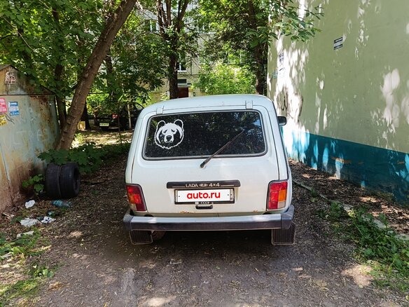 2010 Lada (ВАЗ) 2121 (4x4) Фора I Рестайлинг, белый - вид 2