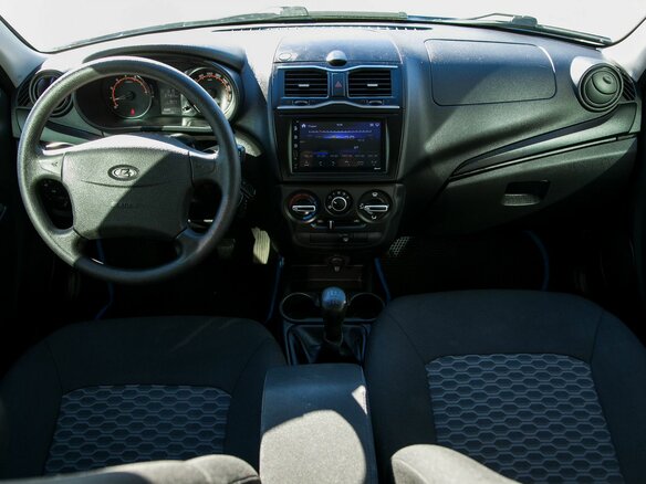 2022 Lada (ВАЗ) Granta I Рестайлинг, синий, 720000 рублей - вид 19