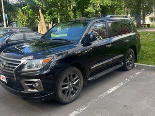 2015 Lexus LX 570 III Рестайлинг, чёрный, 5000000 рублей, вид 2