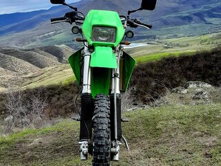 2005 Kawasaki KLX 250, зелёный, 325000 рублей, вид 4