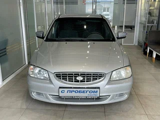 2010 Hyundai Accent ТагАЗ II, серебристый, 349000 рублей, вид 2