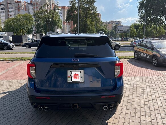 2021 Ford Explorer VI, синий, 2970000 рублей - вид 6
